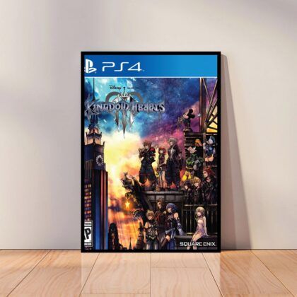 Kingdom Hearts Anime Poster Canvas Wall Art Home Decor (No Frame)