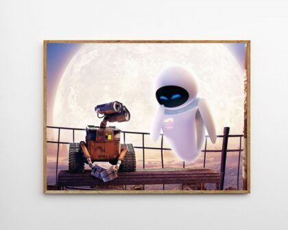 wall-e MOVIE Poster Canvas Wall Art Home Decor (No Frame)