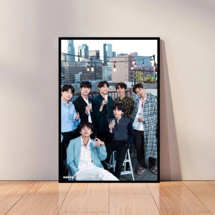 BTS Bangtan Boys Kpop Korean Music Poster Canvas Wall Art Home Decor (No Frame)
