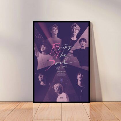 BTS Bangtan Boys Kpop Korean Music Poster Canvas Wall Art Home Decor (No Frame)