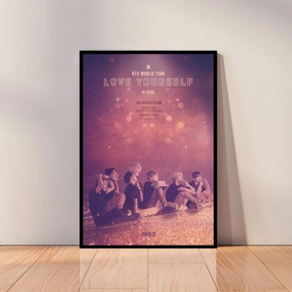 BTS Bangtan Boys Kpop Korean Music Poster Canvas Wall Art Home Decor (No Frame)