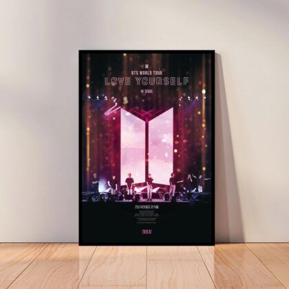 BTS Bangtan Boys Kpop Korean Music Poster Canvas Wall Art Home Decor (No Frame)