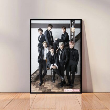 BTS Bangtan Boys Kpop Korean Music Poster Canvas Wall Art Home Decor (No Frame)
