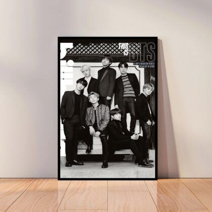 BTS Bangtan Boys Kpop Korean Music Poster Canvas Wall Art Home Decor (No Frame)