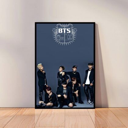 BTS Bangtan Boys Kpop Korean Music Poster Canvas Wall Art Home Decor (No Frame)