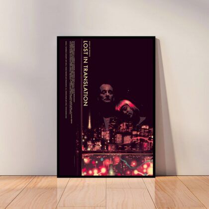 Lost in Translation Movie Poster Canvas Wall Art Home Decor (No Frame)