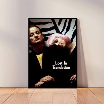 Lost in Translation Movie Poster Canvas Wall Art Home Decor (No Frame)