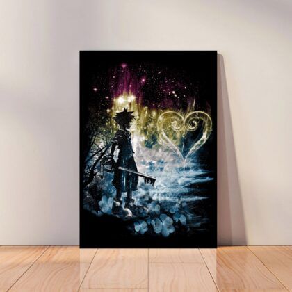 Kingdom Hearts Anime Poster Canvas Wall Art Home Decor (No Frame)