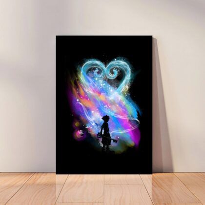 Kingdom Hearts Anime Poster Canvas Wall Art Home Decor (No Frame)