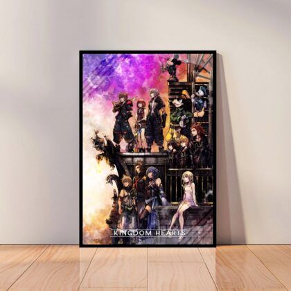 Kingdom Hearts Anime Poster Canvas Wall Art Home Decor (No Frame)