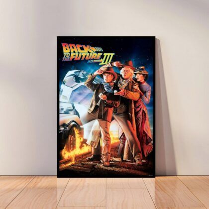 Back to the Future Movie Poster Canvas Wall Art Home Decor (No Frame)