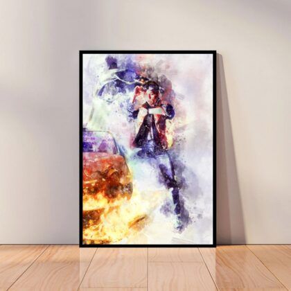 Back to the Future Movie Poster Canvas Wall Art Home Decor (No Frame)