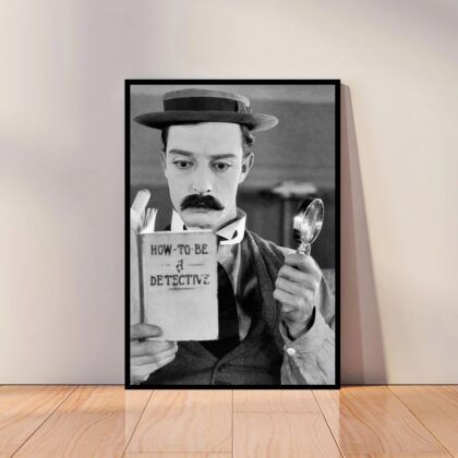 Buster Keaton Poster Canvas Wall Art Home Decor (No Frame)