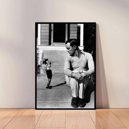 Buster Keaton Poster Canvas Wall Art Home Decor (No Frame)