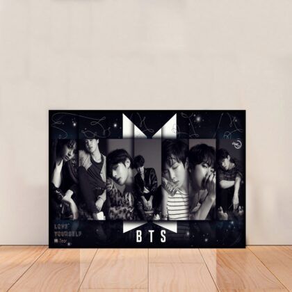 BTS Bangtan Boys Kpop Korean Music Poster Canvas Wall Art Home Decor (No Frame)