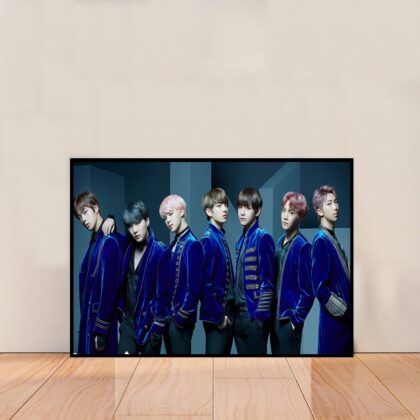 BTS Bangtan Boys Kpop Korean Music Poster Canvas Wall Art Home Decor (No Frame)