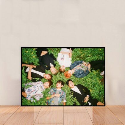 BTS Bangtan Boys Kpop Korean Music Poster Canvas Wall Art Home Decor (No Frame)