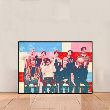 BTS Bangtan Boys Kpop Korean Music Poster Canvas Wall Art Home Decor (No Frame)