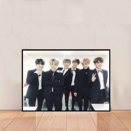 BTS Bangtan Boys Kpop Korean Music Poster Canvas Wall Art Home Decor (No Frame)