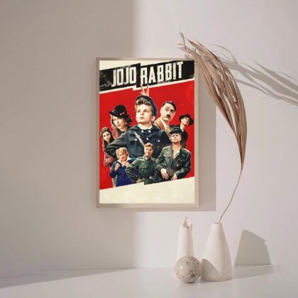 JoJo Rabbit MOVIE Poster Canvas Wall Art Home Decor (No Frame)