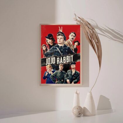 JoJo Rabbit MOVIE Poster Canvas Wall Art Home Decor (No Frame)