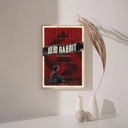 JoJo Rabbit MOVIE Poster Canvas Wall Art Home Decor (No Frame)