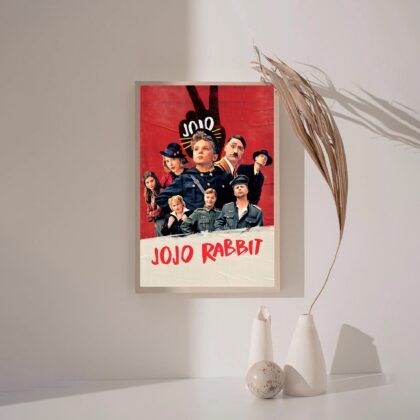 JoJo Rabbit MOVIE Poster Canvas Wall Art Home Decor (No Frame)