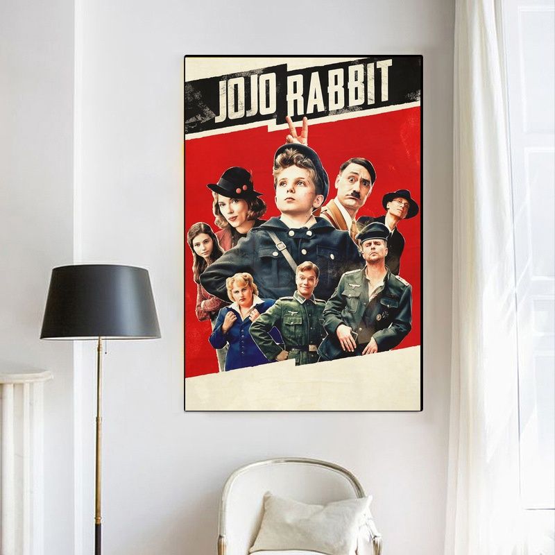 JoJo Rabbit MOVIE Poster Canvas Wall Art Home Decor (No Frame) - Image 4