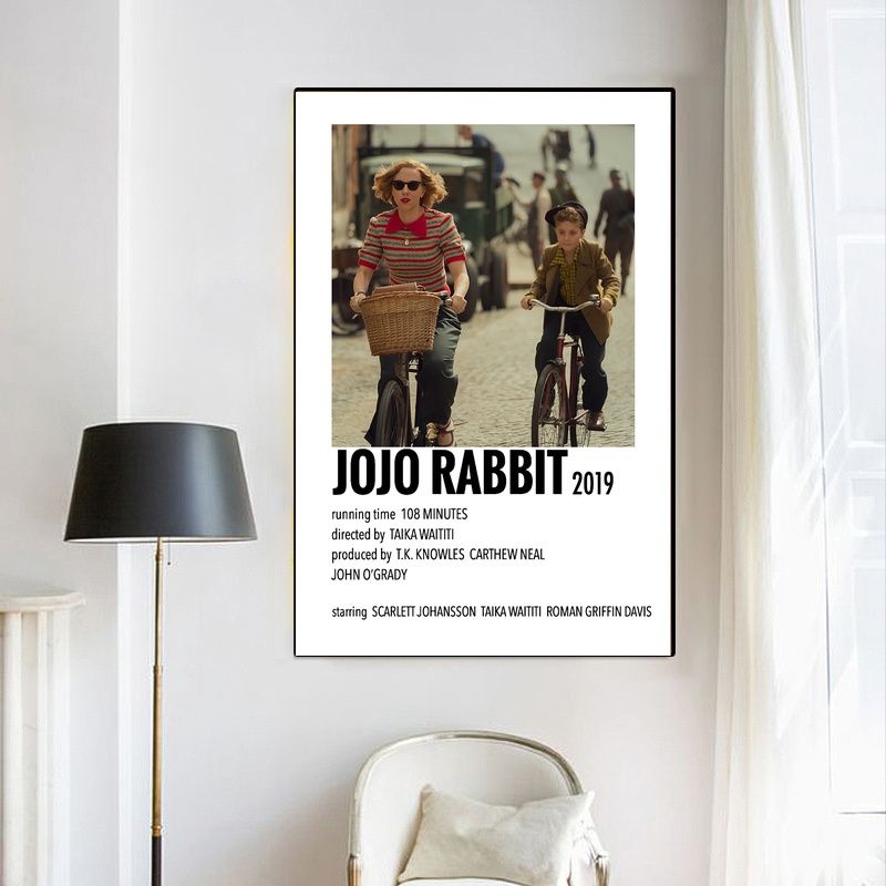 JoJo Rabbit MOVIE Poster Canvas Wall Art Home Decor (No Frame) - Image 4
