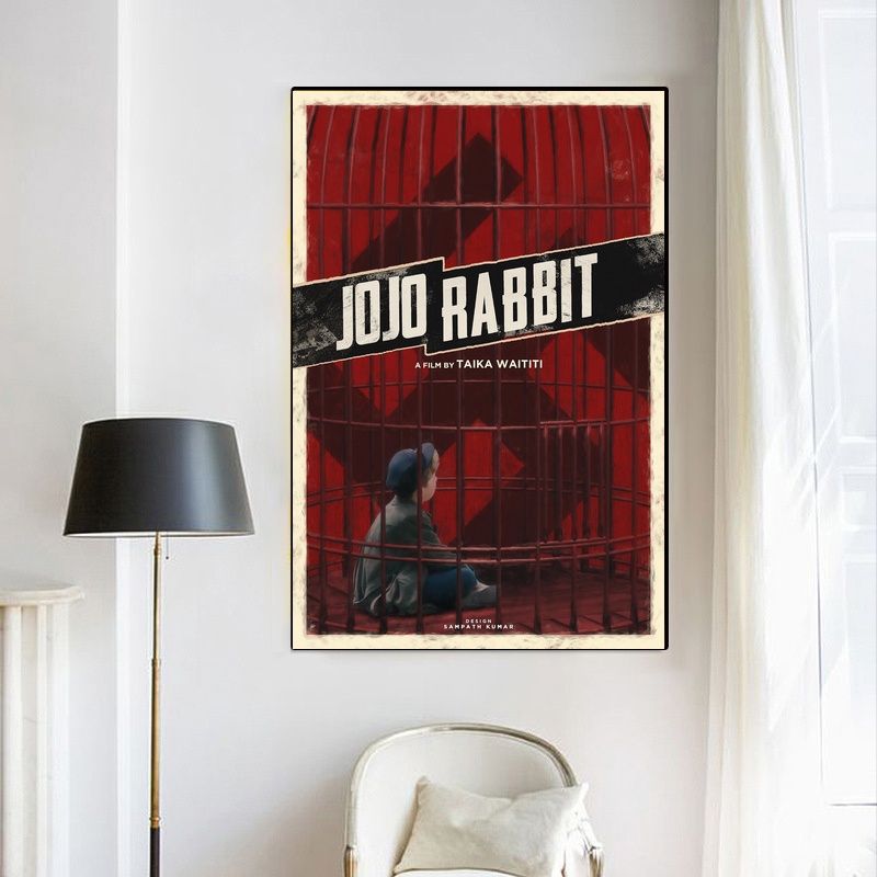 JoJo Rabbit MOVIE Poster Canvas Wall Art Home Decor (No Frame) - Image 4