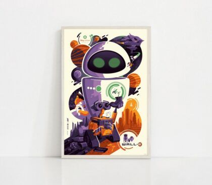 wall-e MOVIE Poster Canvas Wall Art Home Decor (No Frame)