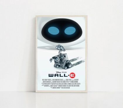 wall-e MOVIE Poster Canvas Wall Art Home Decor (No Frame)