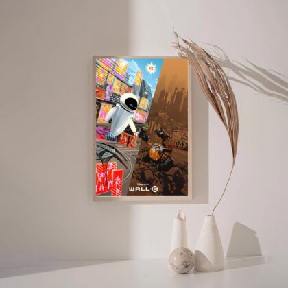 wall-e MOVIE Poster Canvas Wall Art Home Decor (No Frame)