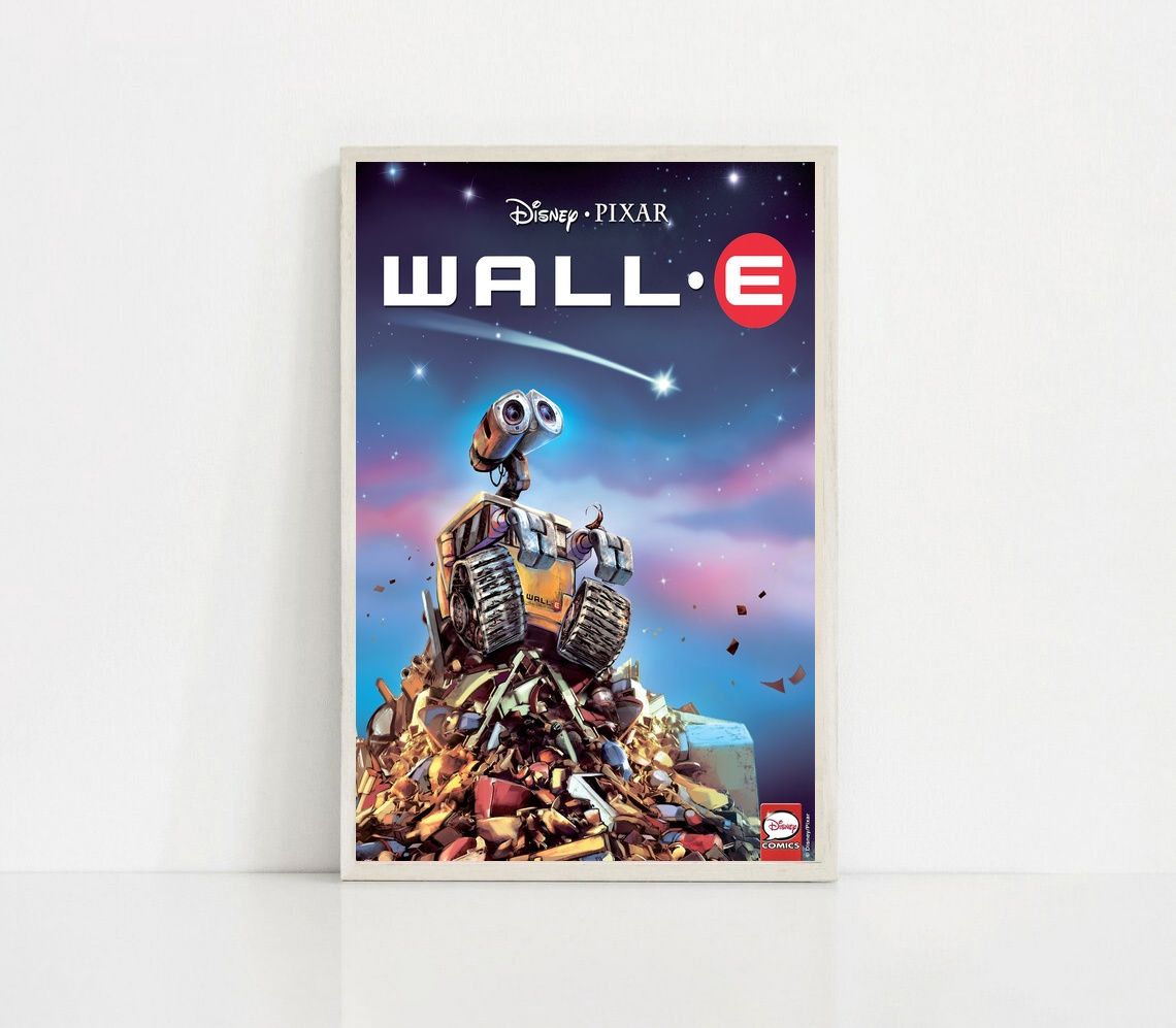 wall-e MOVIE Poster Canvas Wall Art Home Decor (No Frame) - Image 2