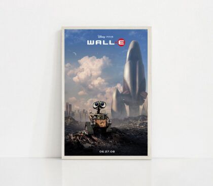 wall-e MOVIE Poster Canvas Wall Art Home Decor (No Frame)