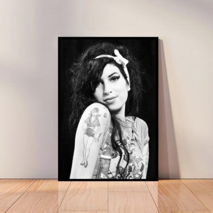 Amy Winehouse Music Poster Canvas Wall Art Home Decor (No Frame)