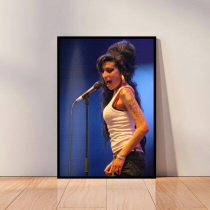 Amy Winehouse Music Poster Canvas Wall Art Home Decor (No Frame)