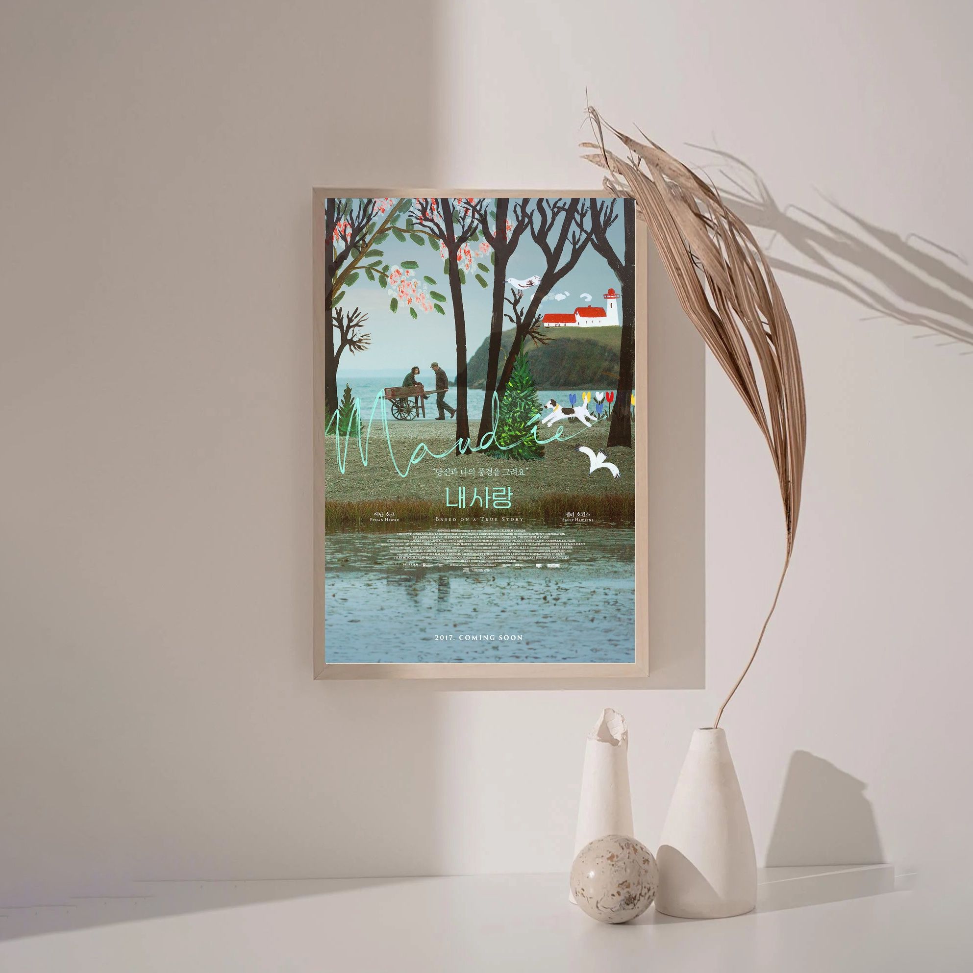 Maudie 2016 MOVIE Poster Canvas Wall Art Home Decor (No Frame) - Image 3