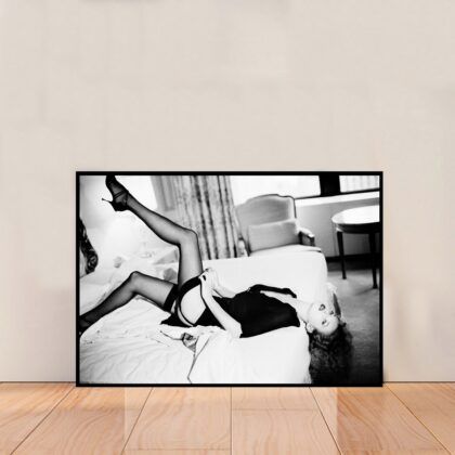 Kate Moss Super Model Poster Canvas Wall Art Home Decor (No Frame)