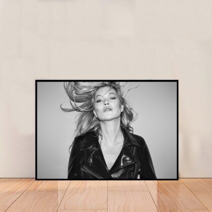 Kate Moss Super Model Poster Canvas Wall Art Home Decor (No Frame)