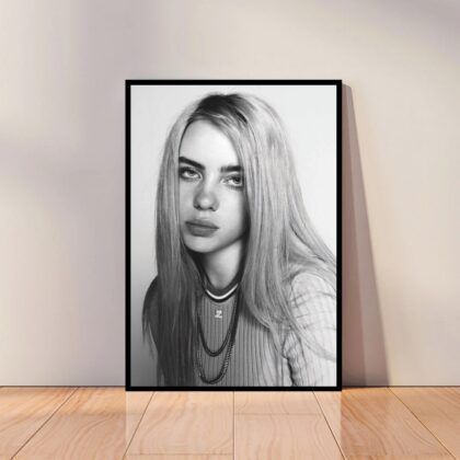 Billie Eilish Music Poster Canvas Wall Art Home Decor (No Frame)