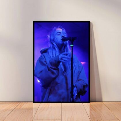 Billie Eilish Music Poster Canvas Wall Art Home Decor (No Frame)