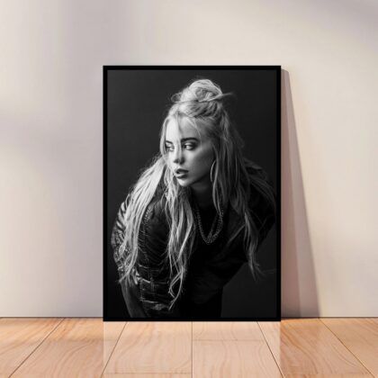 Billie Eilish Music Poster Canvas Wall Art Home Decor (No Frame)