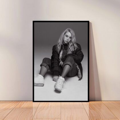 Billie Eilish Music Poster Canvas Wall Art Home Decor (No Frame)