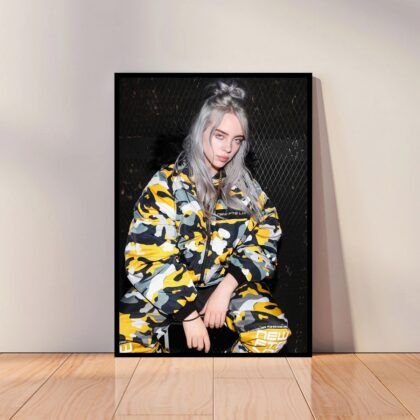 Billie Eilish Music Poster Canvas Wall Art Home Decor (No Frame)