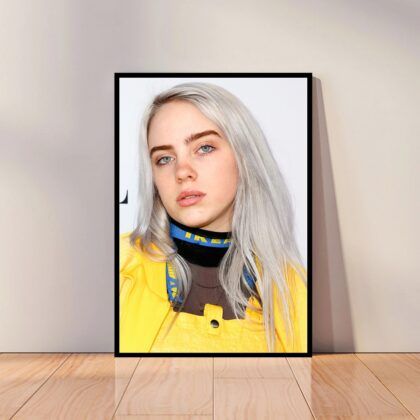Billie Eilish Music Poster Canvas Wall Art Home Decor (No Frame)