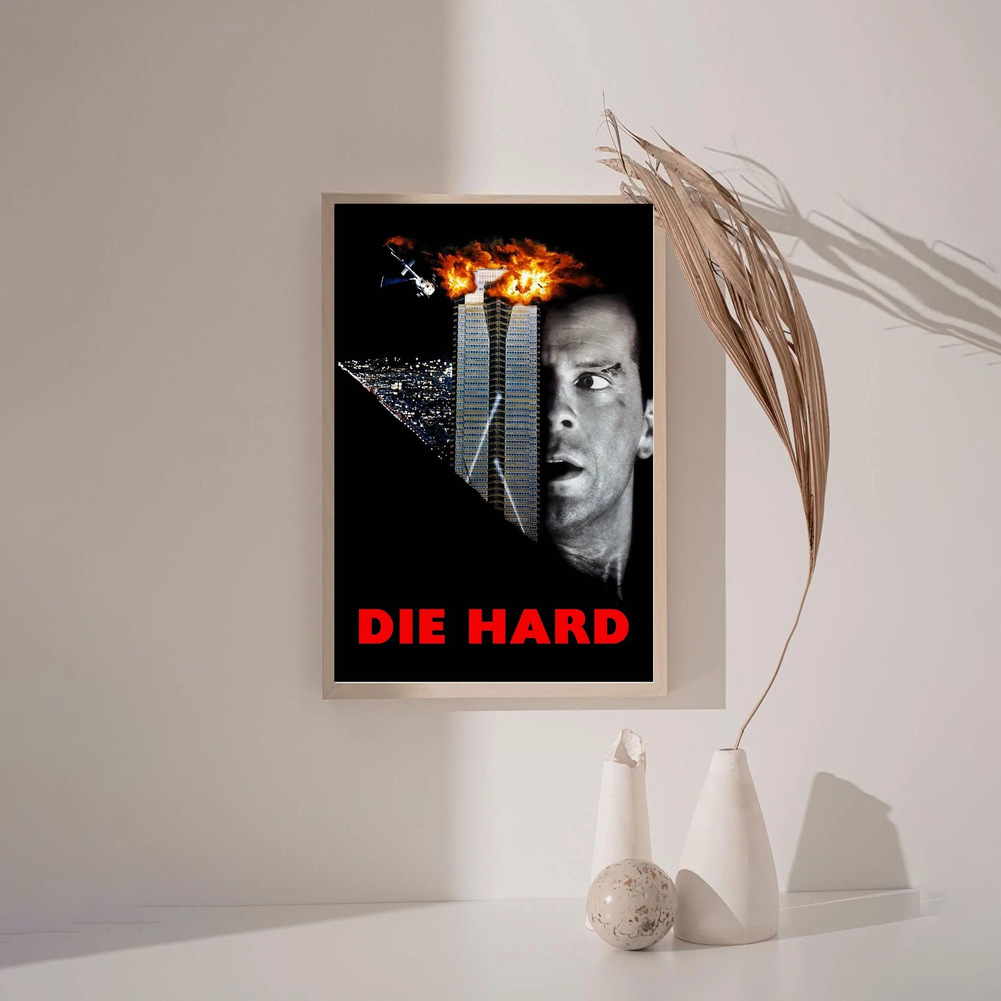 Die Hard 1988 MOVIE Poster Canvas Wall Art Home Decor (No Frame) - Image 3