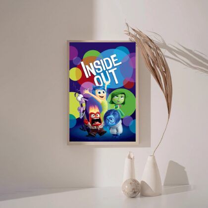 Inside Out 2  MOVIE Poster Canvas Wall Art Home Decor (No Frame)