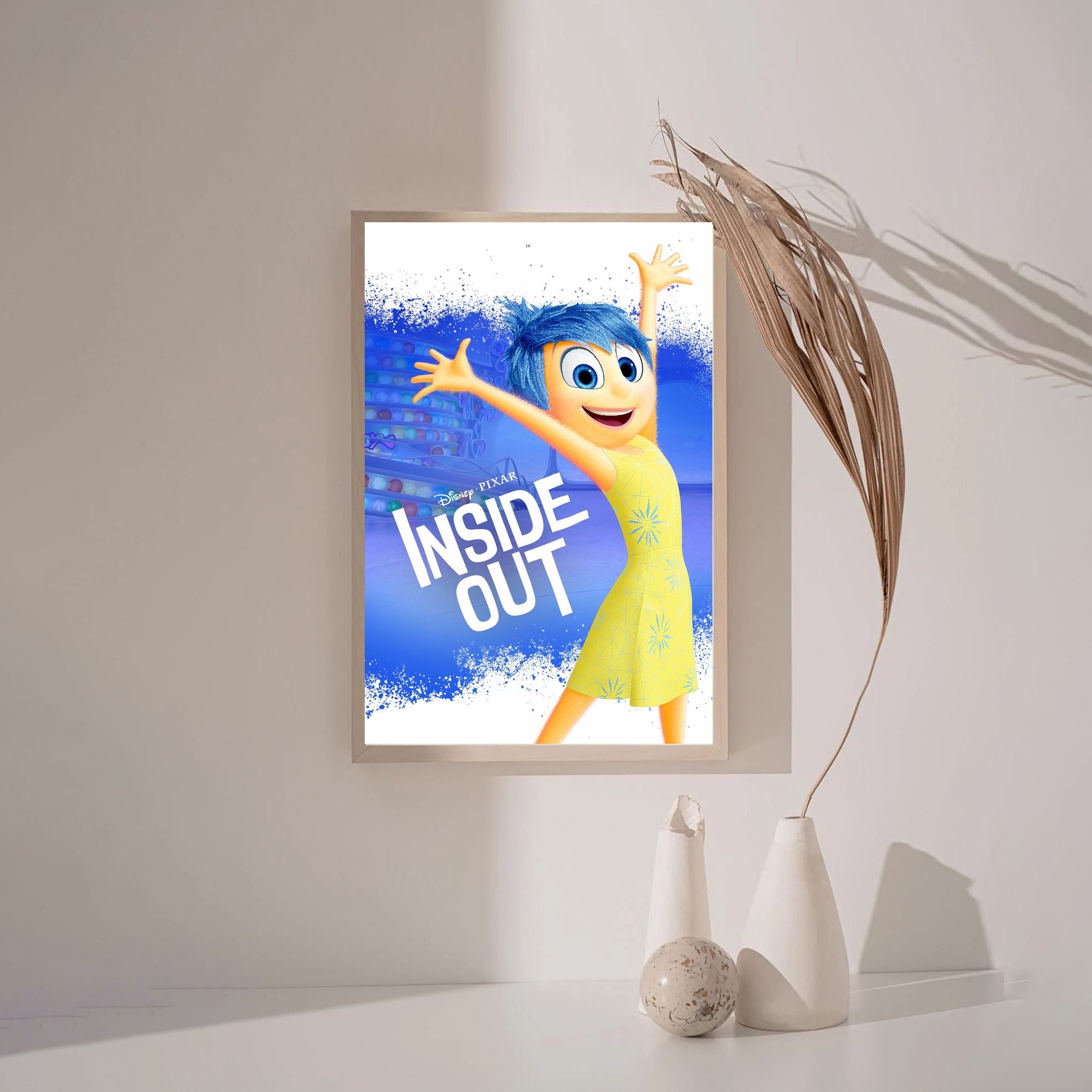 Inside Out 2 MOVIE Poster Canvas Wall Art Home Decor (No Frame) - Image 3
