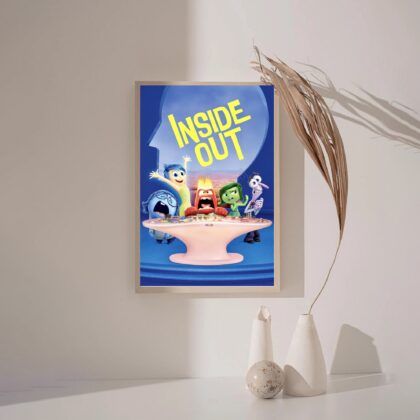 Inside Out 2  MOVIE Poster Canvas Wall Art Home Decor (No Frame)